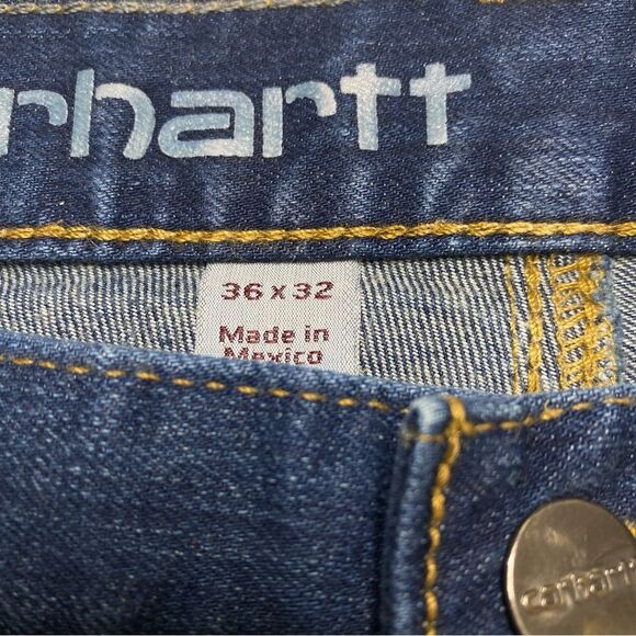 Carhartt Rugged Flex Relaxed Fit Men’s Jeans Sz 36x32 Excellent Condition - Picture 6 of 9